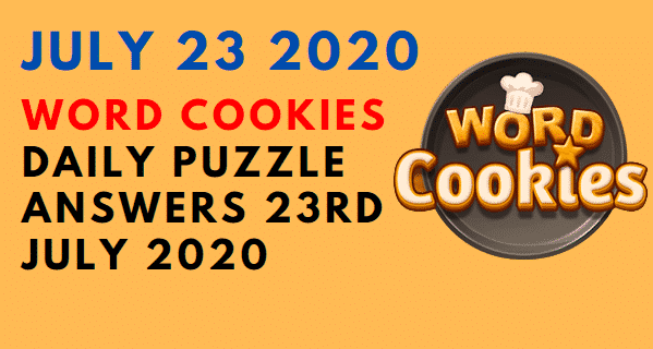 word cookies july 23 2020 answers