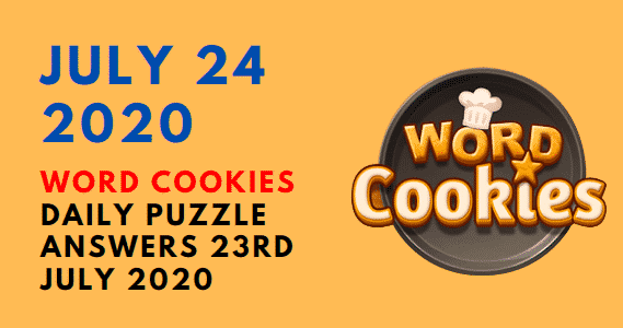 word cookies july 24 2020 answers
