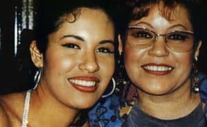 Marcella samora with daughter Selena Quintanilla