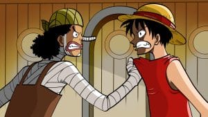 Luffy vs Usopp