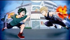 Midoriya vs Bakugou Round 2