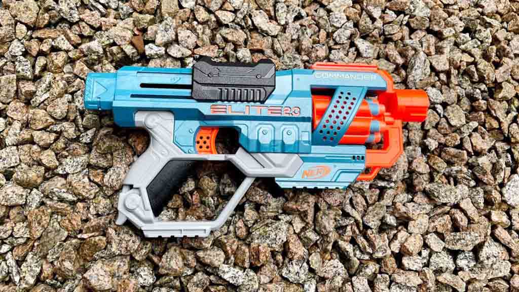 NERF Elite 2.0 Commander RD 6 Dart Blaster