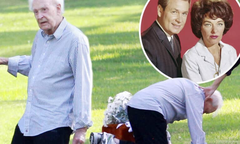 Price Is Right's Bob Barker, 93, overcome with grief visiting his wifey!