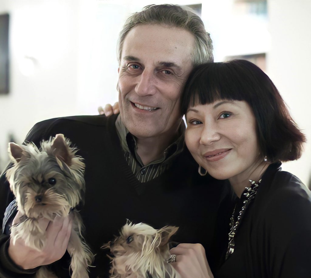 Lou Dematteis married Amy Tan