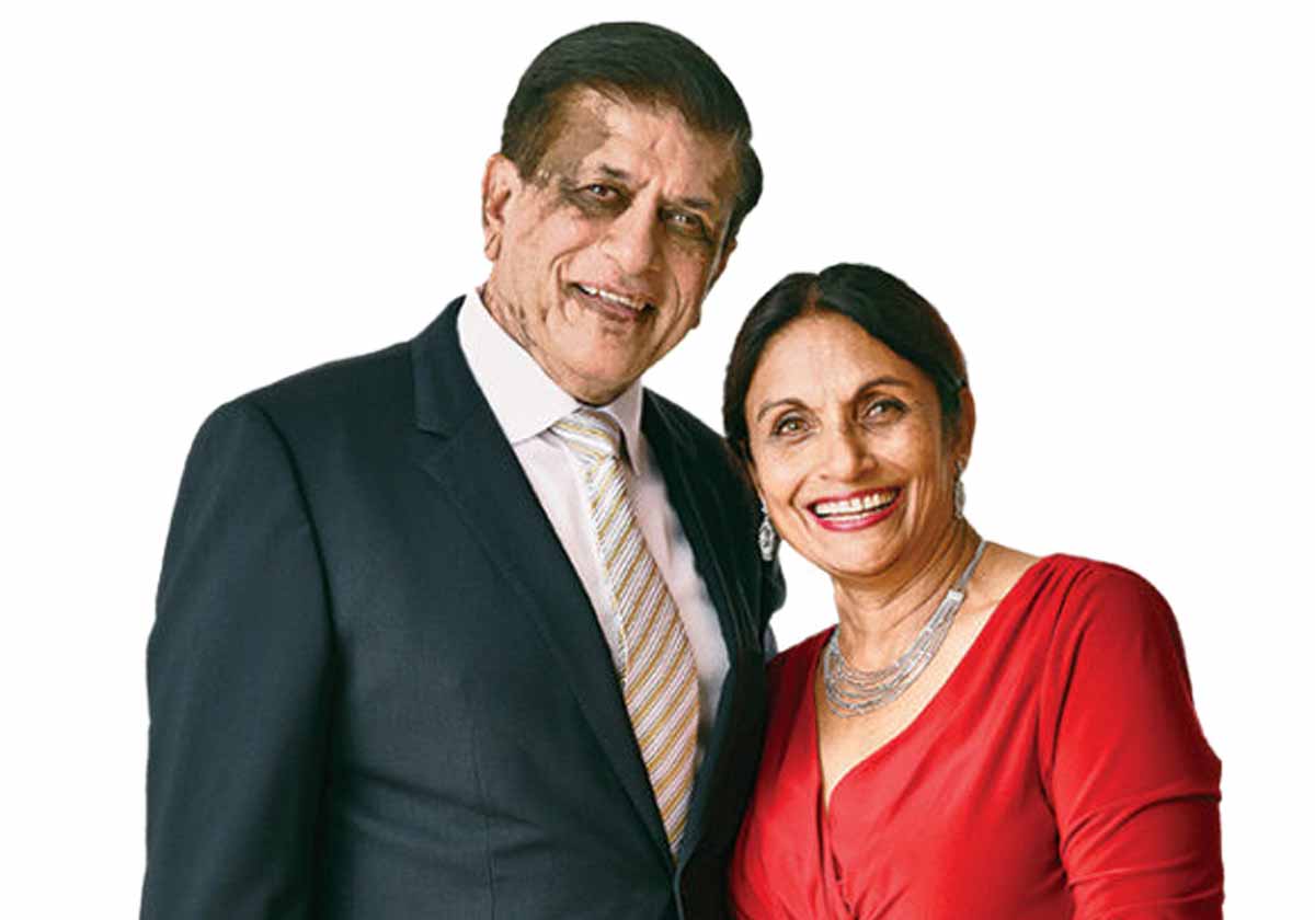 Dr. Kiran C. Patel: All about the Life and Legacy of a Philanthropist 3 Dr. Kiran C. Patel wife